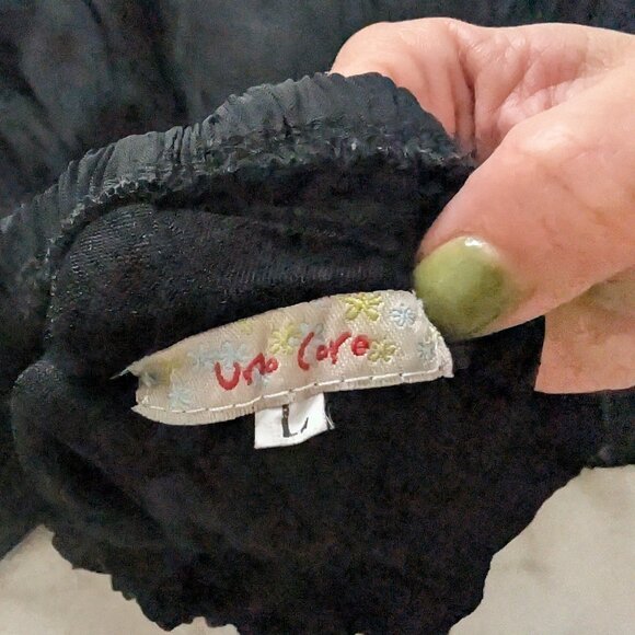 VINTAGE light weight wrinkle skirt - - Picture 3 of 4